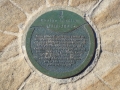Evelyn Whillier plaque near Bronte Rock Pool
