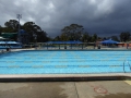 Olympic pool at Lambton Swimming Centre in Newcastle western suburbs