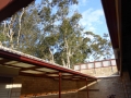 Roofless toilets at Manly swimming centre