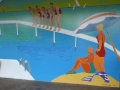 Mural at the café above Murray Rose Pool in Double Bay