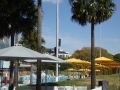 Pool view from poolside café at Prince Alfred Park Pool near Central Station