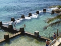 Ross Jones Memorial Pool in Coogee from the SLSC at South Coogee