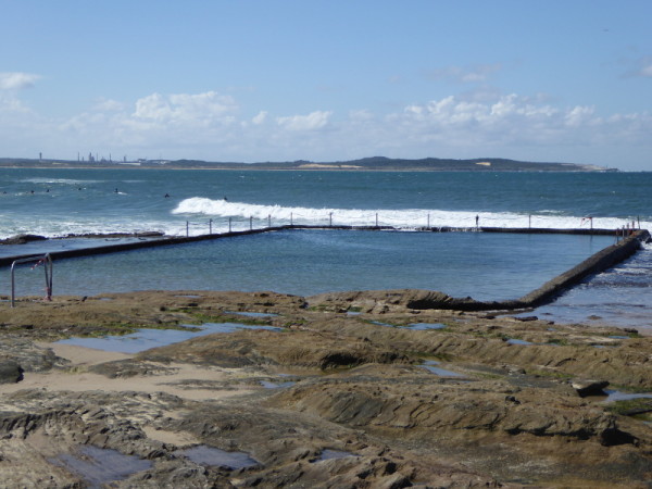 Cronulla North rock pool at low tide