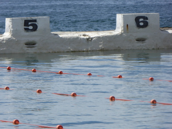 The Ocean Baths at Newcastle NSW