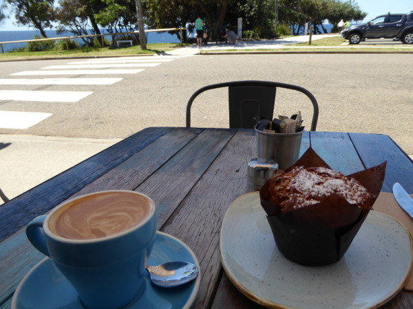 Good coffee near Mahon Pool, Maroubra