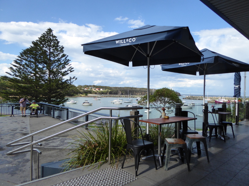 Coffee with great views in Ulladulla
