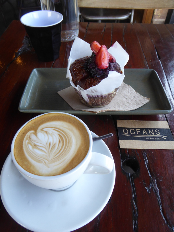 Oceans for coffee in North Narrabeen