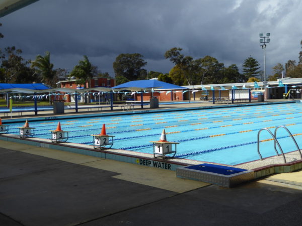 Lambton outdoor pool near Newcastle